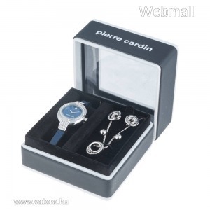 Pierre Cardin ajándékszett női óra és ékszerszett, dobozban, eredeti - kék-ezüst << lejárt 3514128 4 fotója