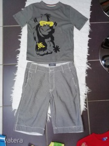 Nyári szett: Smog térdnadrág + Mark&Spencer majmos póló 10-12 év << lejárt 6138708 9 fotója