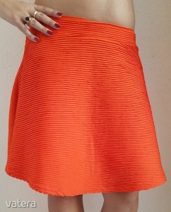 TOPSHOP élénk narancssárga EGYEDI stílusú minőségi csajos XL 42 nyári SZOKNYA t74 << lejárt 4486494 89 fotója