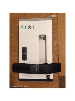 Fitbit charge 3 - fekete óra szíj S/L (2 méretben) << lejárt 121609