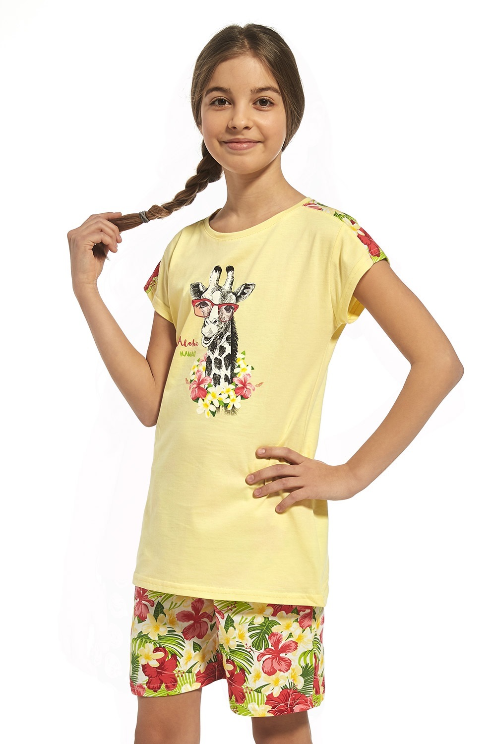 Aloha pamut lányka pizsama fotója