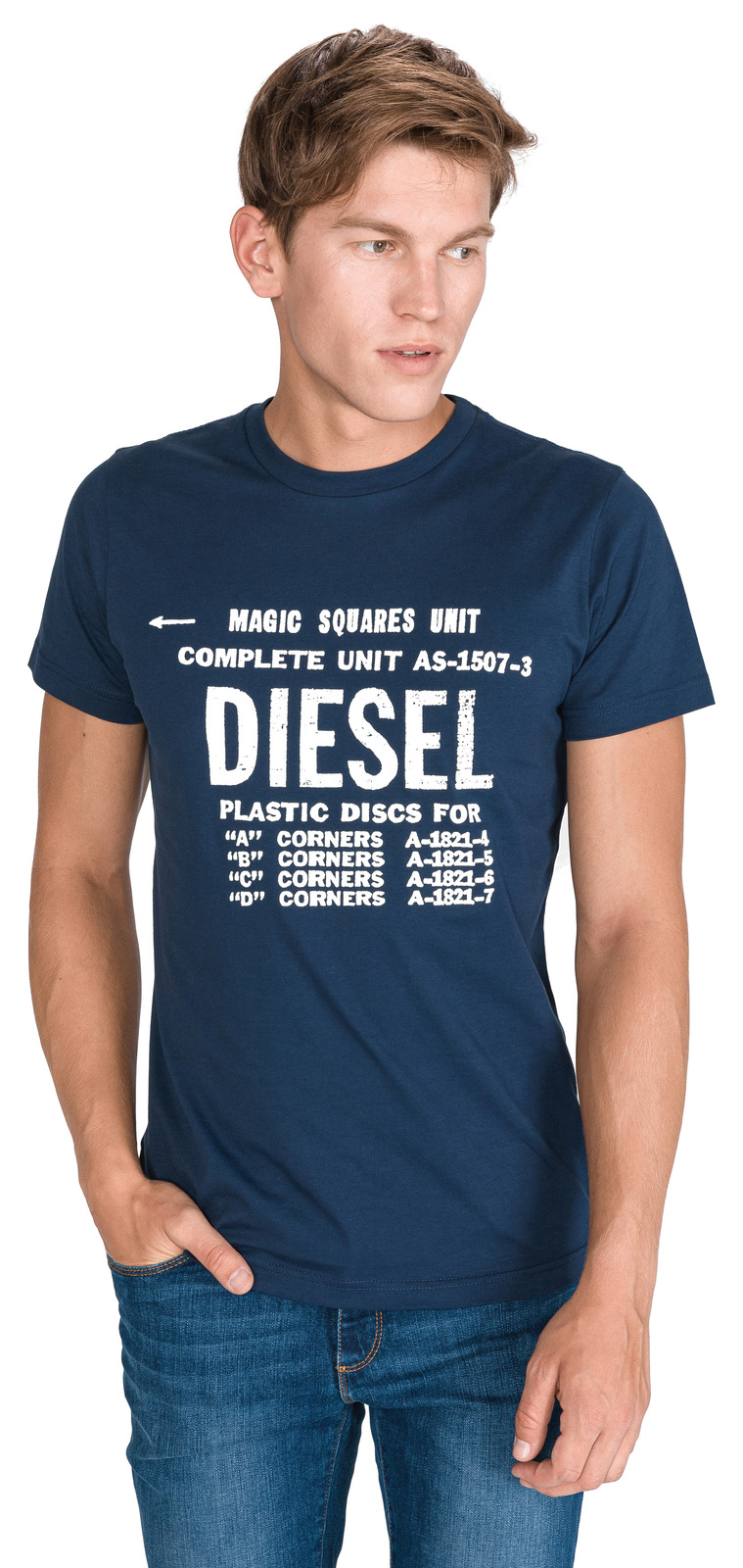 Diesel T-Diego Póló Kék << lejárt 9369926 85 fotója