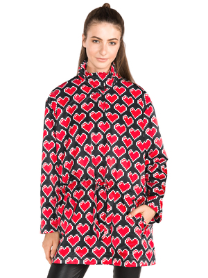 Love Moschino Kabát Fekete Piros << lejárt 161949