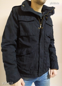 H&M fekete extra trendi minőségi stílusos M bélelt téli férfi KABÁT << lejárt 9676594 51 fotója