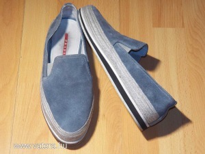 Prada Espadrille világos szürkéskék slip-on cipő << lejárt 6012416 66 fotója