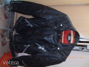 Motoros biker téliesített bundás valódi bőr kabát bőrkabát bőrdzseki << lejárt 6694693 49 fotója