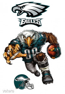 NFL Philadelphia Eagles amerikai-focis kapucnis REEBOK pulóver (USA.2XL/EUR.3XL) eladó << lejárt 4274174 10 fotója