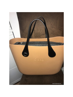 Eredeti biscotto (camel színű) O bag classic női táska belsővel és füllel << lejárt 383750