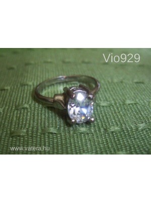 Köves ezüst gyűrű, 17 mm << lejárt 290179