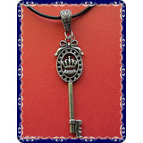 Csodaszép kulcs alakú tibeti ezüst nyaklánc << lejárt 96550
