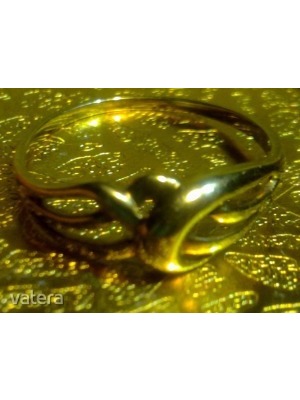 Csodás antik arany gyűrű gyönyörű hattyúra emlékeztető motívummal << lejárt 306440