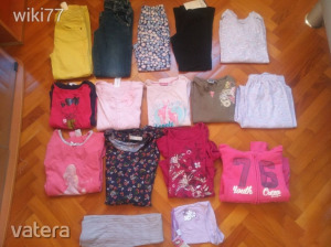15 db-os márkás lányka ruhacsomag (Pepperts, Zara) 122-128 << lejárt 6079745 20 fotója