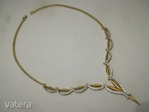 Olcsón új Magyar fémjeles arany női nyakék nyaklánc 28,7gr 14k << lejárt 8232650 40 fotója