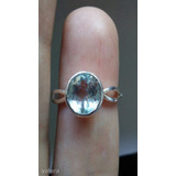 Akvamarin köves gyűrű 925 finomságú ezüst foglalatban (54) << lejárt 125446
