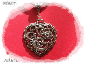 Gyönyörű,szív alakú tibeti ezüst nyaklánc << lejárt 5602324 43 fotója
