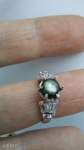 Fekete zafír köves 925 finomságú ezüst gyűrű << lejárt 2630917 35 fotója
