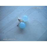 925 ezüst holdkő bedugós fülcsi << lejárt 25454
