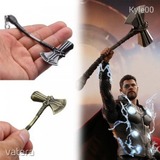 1Ft Marvel Thor Stormbreaker Kalapács ezüst bronz szín figura kulcstartó kulcs karika << lejárt 335231