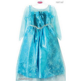 Jégvarázs Frozen Elza farsangi jelmez báli ruha uszállyal Elsa XL - es méret << lejárt 775856