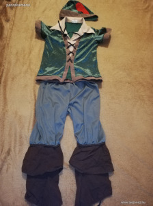 Disney, 3-4 év Robin Hood vagy Pán Péter jelmez fiú << lejárt 2690660 75 fotója