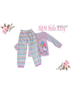 H&M Hello Kitty mintás pizsama 98-104-es méretben (3-4 év) << lejárt 137873