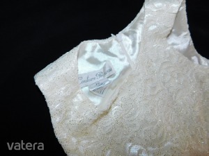új krémszinű Couture Princess ruha esküvő,koszorúslány ruha,10-11 évesnek << lejárt 5132326 94 fotója