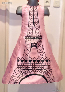 Egyedi Eiffel torony jelmez merevítős ruha 3-4 éves méretben (627) << lejárt 4790577 40 fotója
