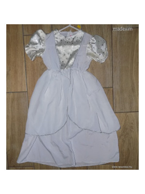 110-116-os fehér ruha angyal téltündér hókirálynő jelmez E5 2138 << lejárt 676262