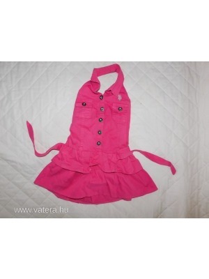us polo assn Ralph pink szoknyás ruha 5 évesnek,újszerű,esküvő << lejárt 203642