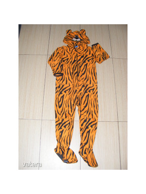Primark tigris polár pizsama, jelmez 5-6 év (116) << lejárt 616274