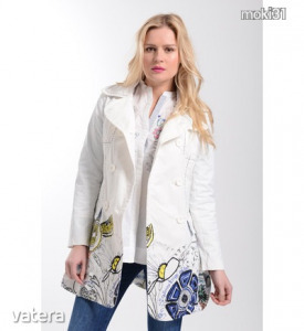 DESIGUAL PARASINA gyönyörű luxus tavaszi moletti kabát 44 XXL sok 1ft << lejárt 9061029 37 fotója