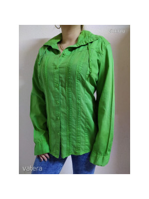 CECIL élénk zöld extra divatos modern stílusú 2XL/3XL minőségi hosszított fazonú ING L9 << lejárt 580753