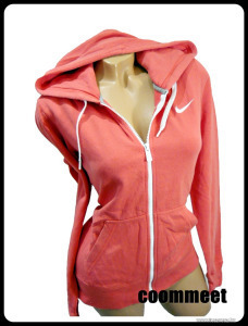 Nike pink, kapucnis, cipzáros pulóver (M-L) << lejárt 7985754 49 fotója