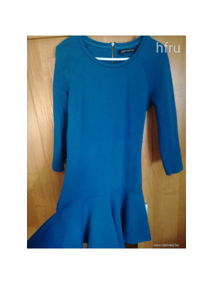 Zöldes kék Zara ruha,S-36 << lejárt 263601