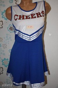 588- Cheerleaders pom -pom Lány Női Jelmez Erősebb lányokra + pom pom 40-42/L-M << lejárt 4095846 17 fotója