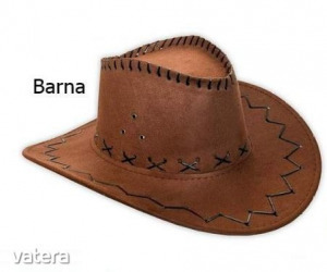 Jelmez vásár Új velúr western cowboy kalap fekete színben << lejárt 8210443 59 fotója