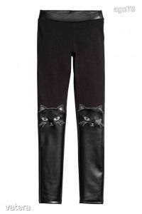 H&M cicás-strasszos fekete leggings 170-es << lejárt 2788235 25 fotója
