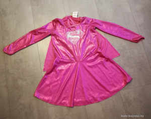 Pink Supergirl jelmez palásttal- 6-7 évesre-kb.116-122-es méret << lejárt 2574118 89 fotója