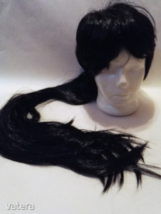 Új hosszú fekete paróka műhaj mű haj jelmez hez << lejárt 4071973 50 fotója