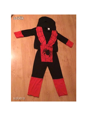 Pók ninja jelmez 4-6 éves << lejárt 185403