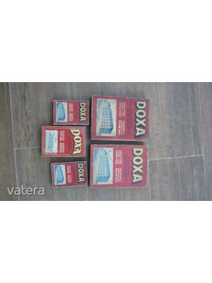 5 darab eredeti DOXA szerelő doboz a 30'-as évekből !!! << lejárt 73448