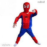 Pókember jelmez - 3 részes M méret - Spider man - pók ember << lejárt 105915