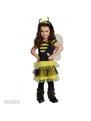 Méhecske lány hibátlan gyönyörű csillogó jelmez 3/5 év 110 cm << lejárt 854136