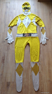 Power Rangers sárga morphsuit jelmez 138-158cm, 62kg-ig (431) << lejárt 8744756 73 fotója