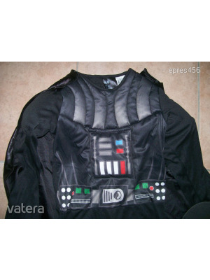 Star Wars izmosított Darth Vader jelmez 6-8 évesre << lejárt 724618