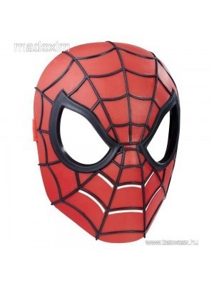 jelmez kiegészítő Hasbro deluxe kiváló minőségű műanyag Pókember Spiderman maszk új << lejárt 210405