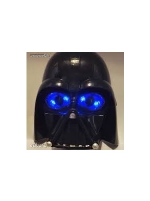 STAR WARS Dart Wader világítós maszk farsanra,ajándéknak jelmez kiegészítő ÚJ készleten! << lejárt 500543