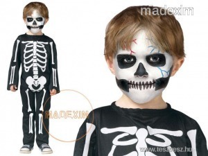 98-104-es szuper vagány halloween 3D csontváz jelmez E22 6249 << lejárt 5075136 48 fotója