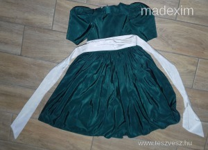 csodaszép sötétzöld alkalmi ruha koszorúslány ruha Fiona hercegnő erdőtündér jelmez E1 << lejárt 4349933 62 fotója