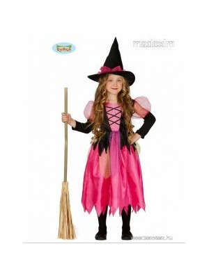 szuper csini pink lila boszi boszorkány halloween jelmez E23 4200 << lejárt 864330